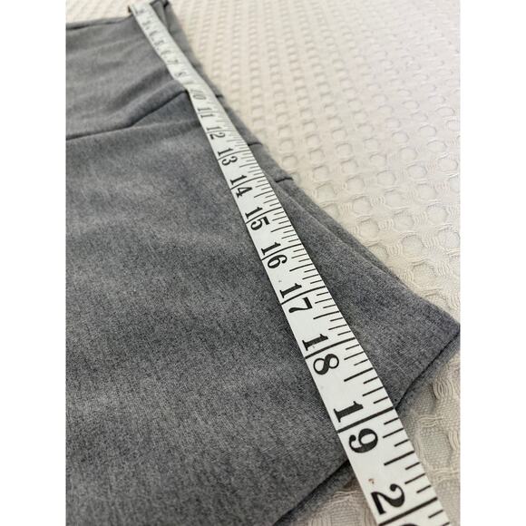 Soft Surroundings Gray Pull On Cropped Stretch Pants Sz‎ PXL - Picture 4 of 8